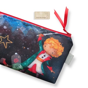 Kis herceg mintás vízálló  tolltartó neszesszer vagy szemüvegtok   - Artiroka design - táska & tok - pénztárca & más tok - pénztárca - női pénztárca - Meska.hu