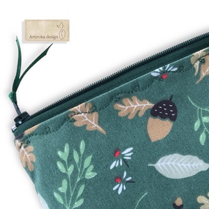 Őszi szonáta mintás irattartó, pénztárca, neszesszer - Artirokadesign - Meska.hu