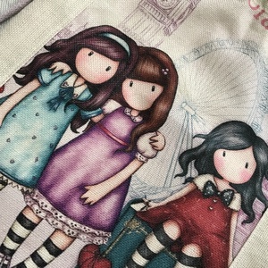 Jóbarátok mintás gymbag tornazsák - Artiroka design - Meska.hu