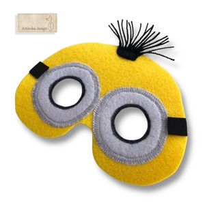 Minyon filc álarc, maszk  - Artiroka design - ruha & divat - jelmez & álarc - jelmez - Meska.hu