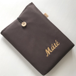 KÖNYVTOK - vízálló egyszínű textilből egy általad választott színben - Artiroka design - könyv & zene - könyvtok - Meska.hu