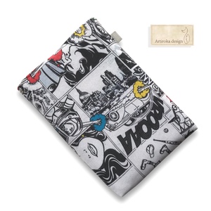 Képregény mintás egyedi KÖNYVTOK gombos zárral -  Artiroka design - könyv & zene - könyvtok - Meska.hu