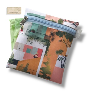 Vízálló, színes egészségügyi betét tartó - Artiroka , Táska & Tok, Pénztárca & Más tok, Kártyatartó & Irattartó, Varrás, Hímzés, MESKA