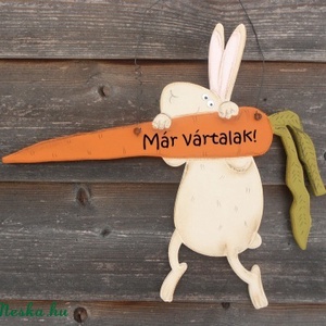 nyúl répával - Meska.hu