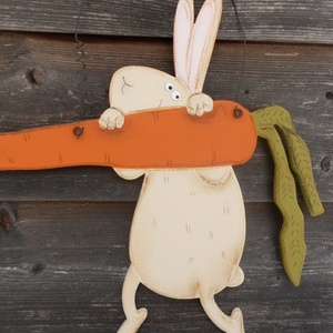 nyúl répával - baba - mama - babaemlékek - bababejelentők - Meska.hu