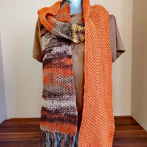 Őszi betakarítás sál - Meska.hu