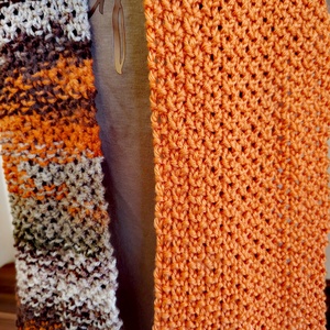 Őszi betakarítás sál (56) - ruha & divat - sál, sapka, kendő - sál - Meska.hu