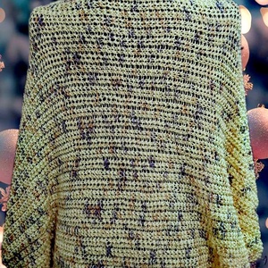 Berni féle veddfelke sárga (77) - ruha & divat - sál, sapka, kendő - vállkendő - Meska.hu