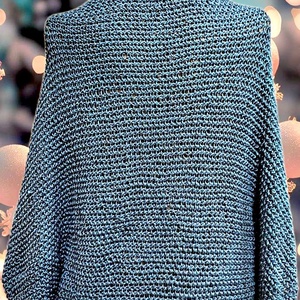 Berni féle veddfelke szürke (79) - ruha & divat - sál, sapka, kendő - vállkendő - Meska.hu