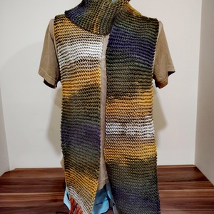 Földanya ölelése sál (74), Ruha & Divat, Sál, Sapka, Kendő, Sál, Kötés, MESKA