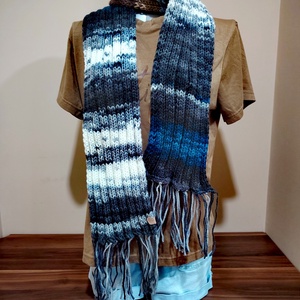 Türkiz álom sál (71), Ruha & Divat, Sál, Sapka, Kendő, Sál, Kötés, MESKA