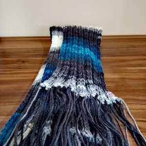 Téli tenger sál (69) - ruha & divat - sál, sapka, kendő - sál - Meska.hu