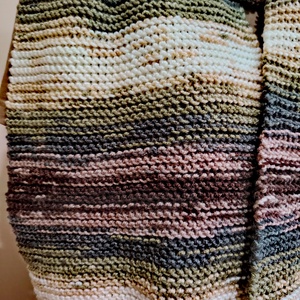 Erdei séta sál (68) - ruha & divat - sál, sapka, kendő - sál - Meska.hu