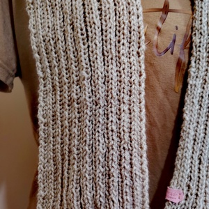 Natúr elegancia sál (66) - ruha & divat - sál, sapka, kendő - sál - Meska.hu