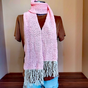 Baba pink álom sál (55), Ruha & Divat, Sál, Sapka, Kendő, Sál, Kötés, MESKA