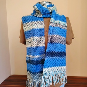 Fagyos reggel sál (52), Ruha & Divat, Sál, Sapka, Kendő, Sál, Kötés, MESKA