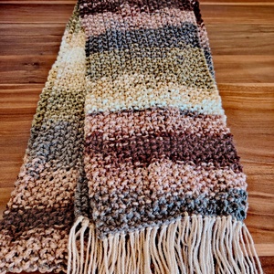 Őszi paletta sál (51) - ruha & divat - sál, sapka, kendő - sál - Meska.hu