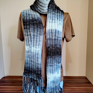 Füstös álom sál (48), Ruha & Divat, Sál, Sapka, Kendő, Sál, Kötés, MESKA