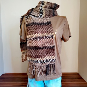 Csokibomba sál (45), Ruha & Divat, Sál, Sapka, Kendő, Sál, Kötés, MESKA