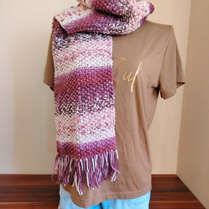 Bogyós gyümi sál (43), Ruha & Divat, Sál, Sapka, Kendő, Sál, Kötés, MESKA