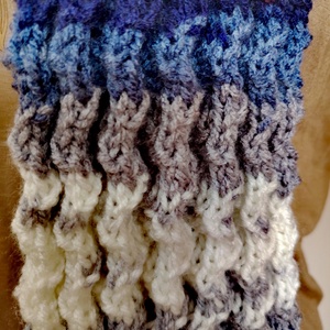 Harmonika sál (1) - ruha & divat - sál, sapka, kendő - sál - Meska.hu