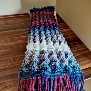 Harmonika sál (1) - ruha & divat - sál, sapka, kendő - sál - Meska.hu