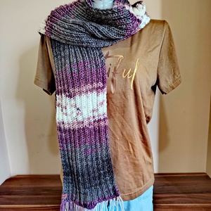 Összhang sál (5) - ruha & divat - sál, sapka, kendő - sál - Meska.hu