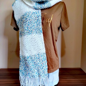 Színátmenet sál (7), Ruha & Divat, Sál, Sapka, Kendő, Sál, Kötés, MESKA