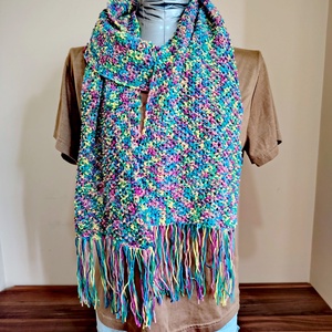 Bohém Élet sál (15), Ruha & Divat, Sál, Sapka, Kendő, Sál, Kötés, MESKA