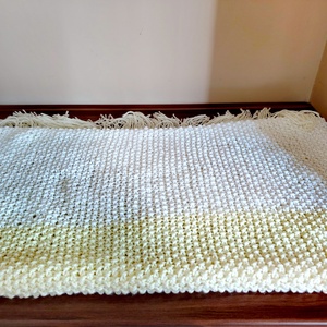 Vanília-citrom stóla (17) - ruha & divat - sál, sapka, kendő - sál - Meska.hu