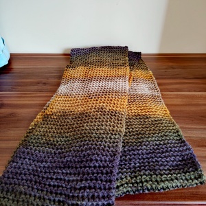 Tarka-barka sál (23) - ruha & divat - sál, sapka, kendő - sál - Meska.hu