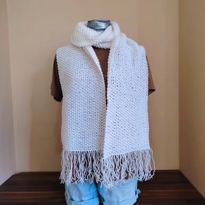 Hófehérke sál (28), Ruha & Divat, Sál, Sapka, Kendő, Sál, Kötés, MESKA