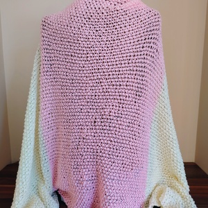 Újragondolt pillecukor stóla (36) - ruha & divat - sál, sapka, kendő - sál - Meska.hu