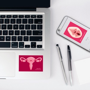 Boldog Párkapcsolat - matrica csomag / méh vagina vulva szív fenék pénisz here / szexi / évforduló vicces / szervek - otthon & életmód - papír, írószer - matrica, matrica csomag - Meska.hu