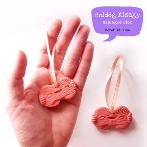 BOLDOG AGY ( elme ) és KISAGY ( tudatalatti ) - kerámia hűtőmágnes / dísz, kabala / depresszió ellen, nevetés, vicces - otthon & életmód - konyhafelszerelés, tálalás - Meska.hu