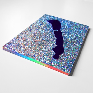 Csillogó Balaton / 16,5 x 11,5 cm - művészet - festmény - festmény vegyes technika - Meska.hu