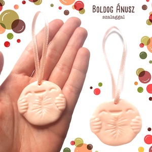BOLDOG ZÁRÓIZOM - ÁNUSZ - hűtőmágnes dísz kulcstartó kabala / segglyuk / szervek - otthon & életmód - konyhafelszerelés, tálalás - konyhai dekoráció - hűtőmágnes - Meska.hu