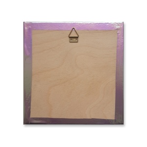 Budapest kerületek 12x12cm festmény / falemezen, csillogo, hologram, dekoráció, kép - művészet - festmény - festmény vegyes technika - Meska.hu