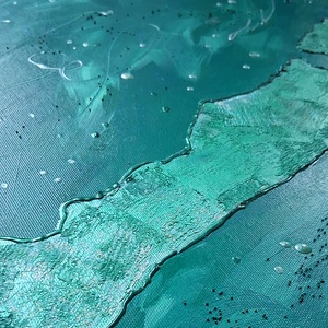 70x60cm Balaton sziluett vászonkép festmény - művészet - festmény - festmény vegyes technika - Meska.hu