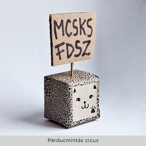 Macskás Fadísz - otthon & életmód - dekoráció - dísztárgy - Meska.hu