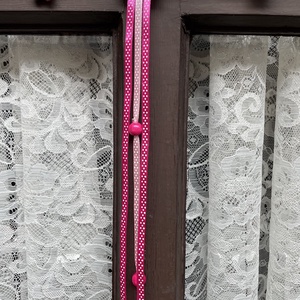 Pink-Rózsaszín Már Vártalak ajtódísz - otthon & lakás - dekoráció - ajtó- és ablak dekoráció - ajtódísz & kopogtató - Meska.hu