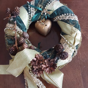 Adventi koszorú, Karácsony, Adventi díszek, Adventi koszorú, Horgolás, Mindenmás, MESKA