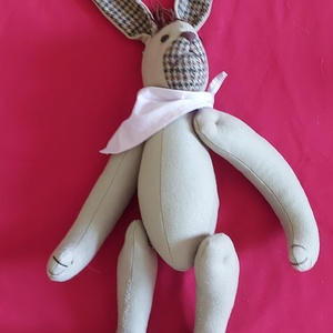  Textil nyuszi, Játék & Sport, Baba & babaház, Baba, Varrás, MESKA