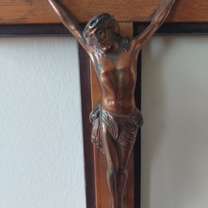 Antik fa  feszület  - otthon & életmód - dekoráció - dísztárgy - Meska.hu