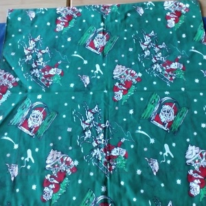 Patchwork kétoldalú terítő, csillag-télapó mintával - otthon & életmód - dekoráció - asztal és polc dekoráció - asztaldísz - Meska.hu