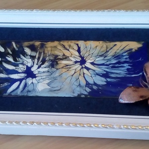 Tűzzománc keretben - művészet - festmény - tűzzománc - Meska.hu