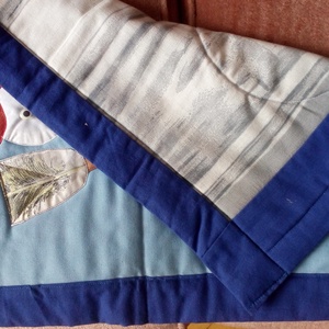 Patchwork hóember falikép - otthon & életmód - babaszoba, gyerekszoba - babaszoba dekoráció - Meska.hu