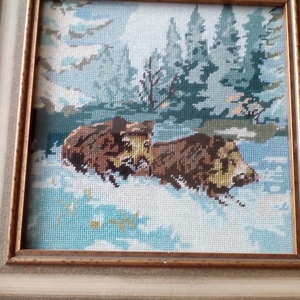 Gobelin kép - művészet - textilkép - gobelin - Meska.hu