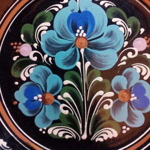 Sárospataki kerámia falitál - otthon & életmód - dekoráció - dísztárgy - Meska.hu