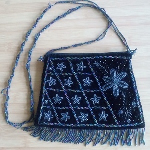 Gyöngyös táska, Táska & Tok, Kézitáska & válltáska, Alkalmi táska, Gyöngyfűzés, gyöngyhímzés, MESKA